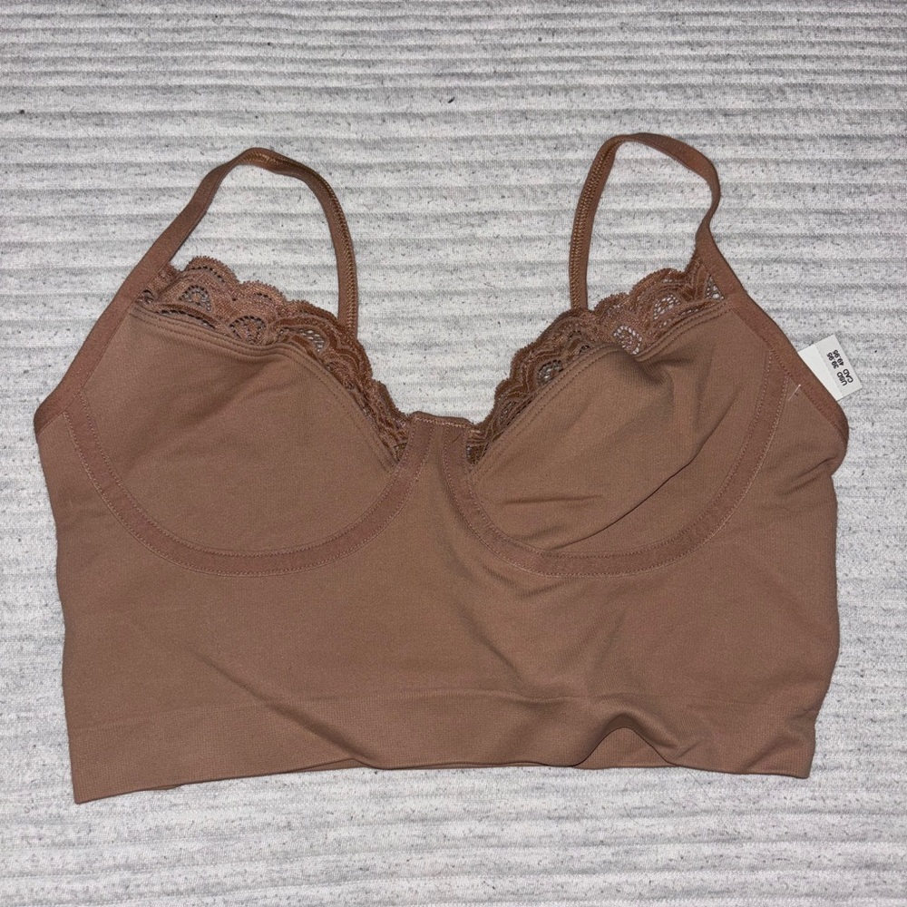 Aerie Brown Lace Bralette